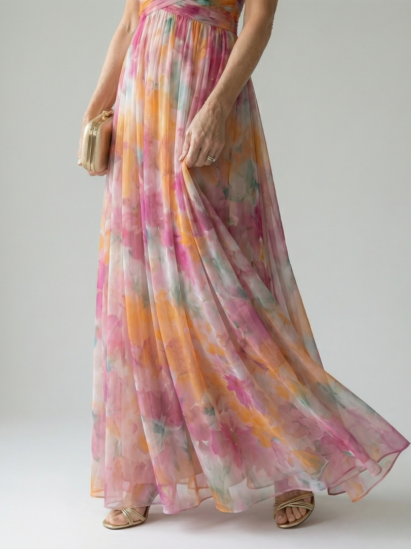 Isabel | Soft Wrap Maxi Dress