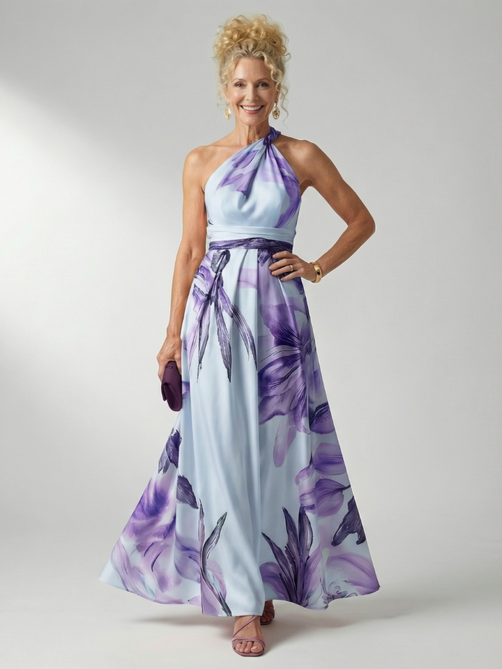 Sandra | Light Floral Maxi Dress