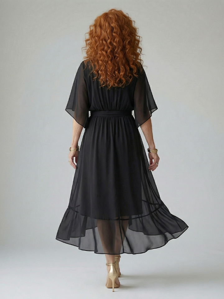 Rosalia | Light Drape Midi Dress