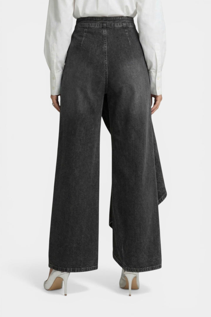 Vireon Asymmetric Denim Pants