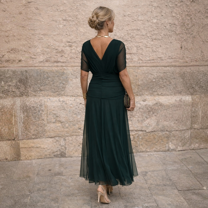 Mikaela - Off-Shoulder Maxi Dress