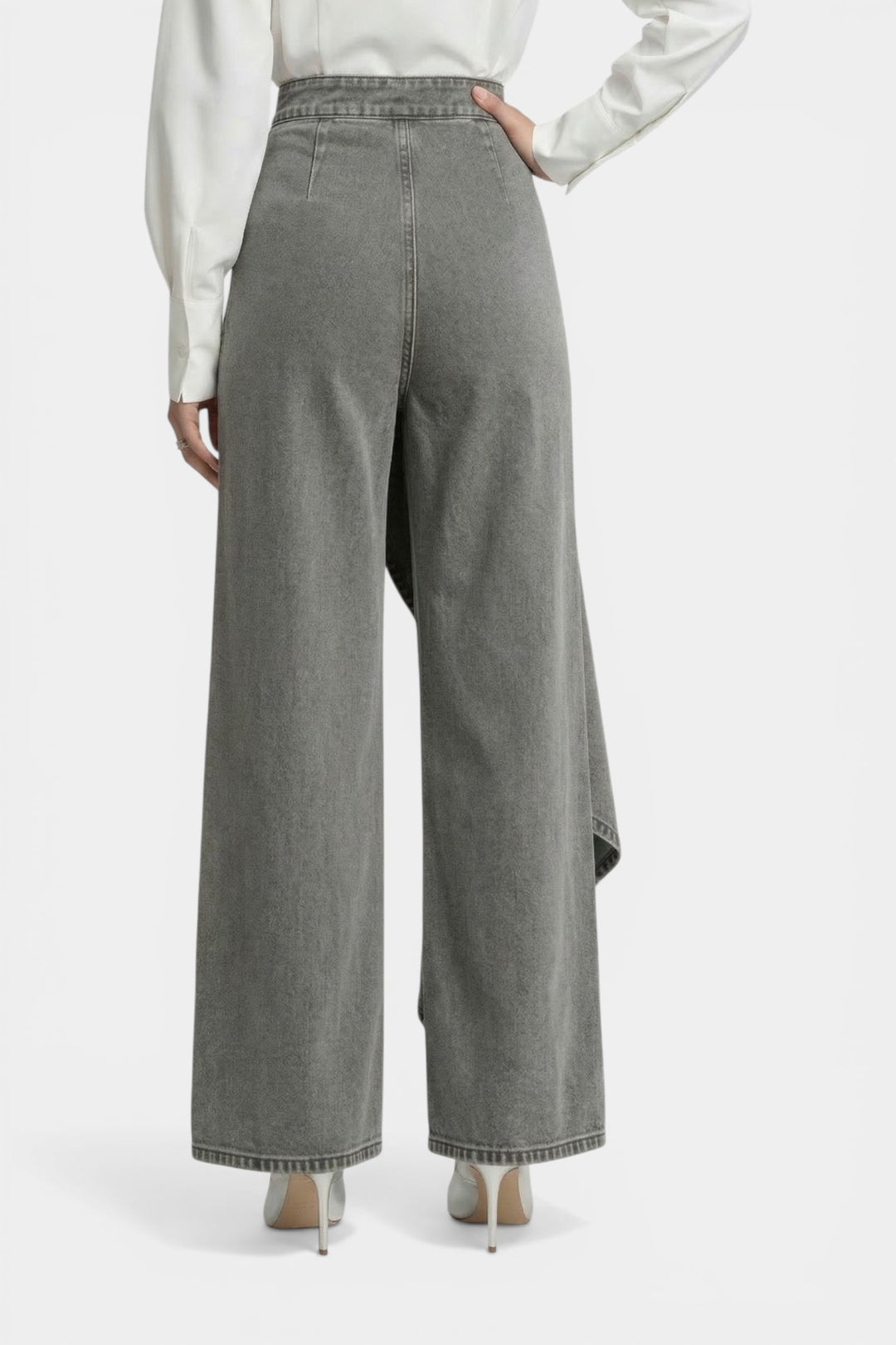 Vireon Asymmetric Denim Pants