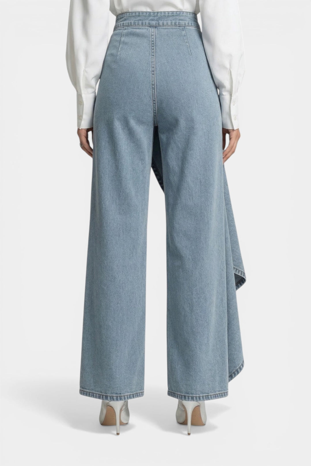 Vireon Asymmetric Denim Pants