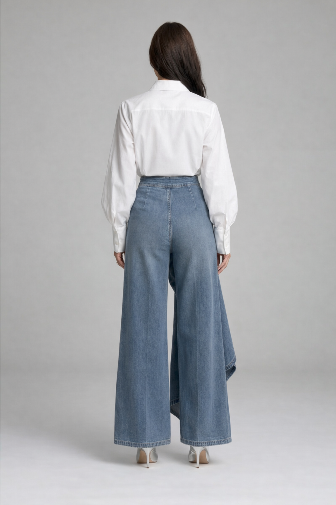 Vireon Asymmetric Denim Pants