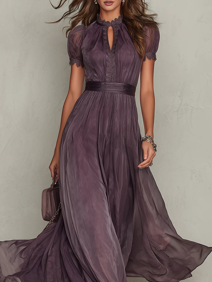 Elara | Chiffon Maxi Dress