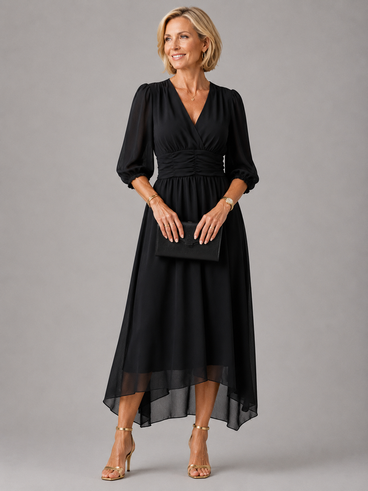 Chloe™ | Lightweight Silky Chiffon Dress